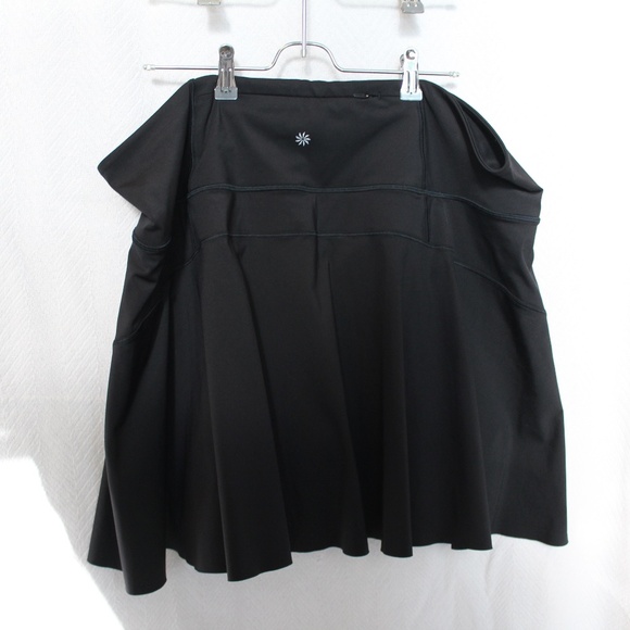 Athleta Ace Tennis Skort 15.5" 2X Black Polyester & Spandex Athletic - Picture 1 of 11